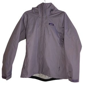 womens patagonia torrentshell 3L rain jacket medium smokey violet